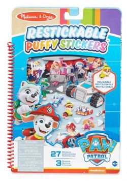 MELISSA AND DOUG - BLOC D'AUTOCOLLANTS GONFLÉS RECOLLABLES PAT'PATROUILLE